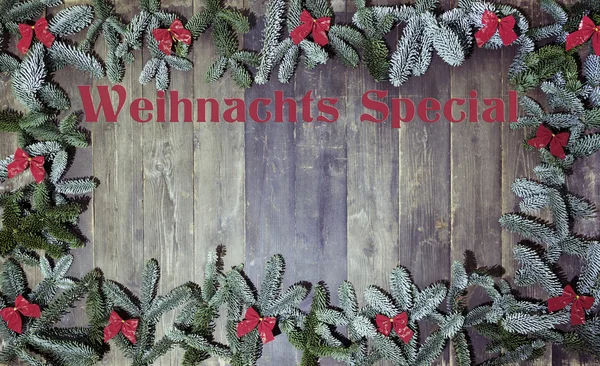 Wood background weihnachts special — Stock Photo, Image