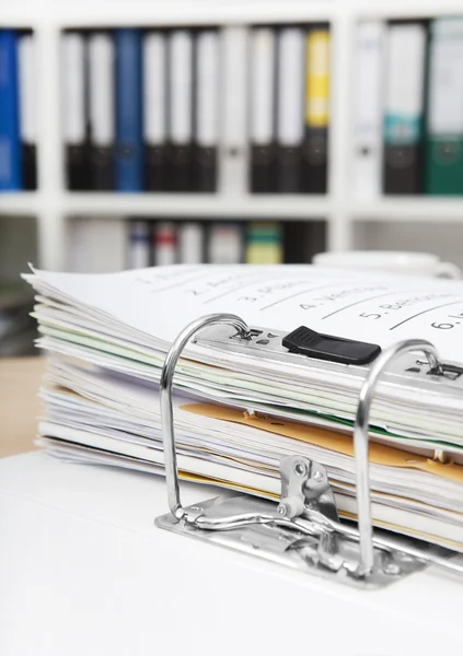 Office with files — Stock Photo, Image