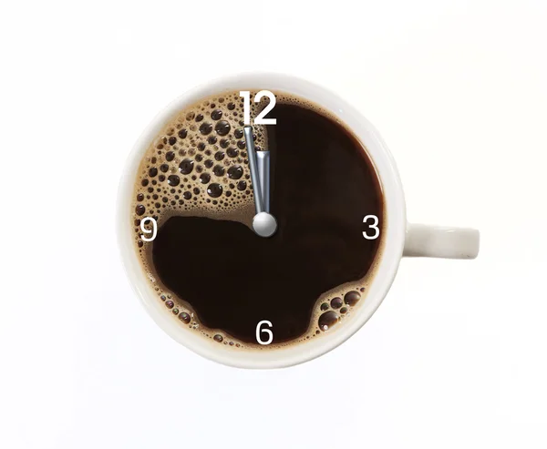 Kahve içmek için çok geç — Stok fotoğraf