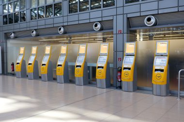 Lufthansa içinde kontrol