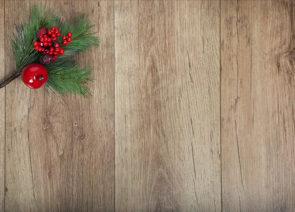 Holz Hintergrund Weihnachten — Stockfoto