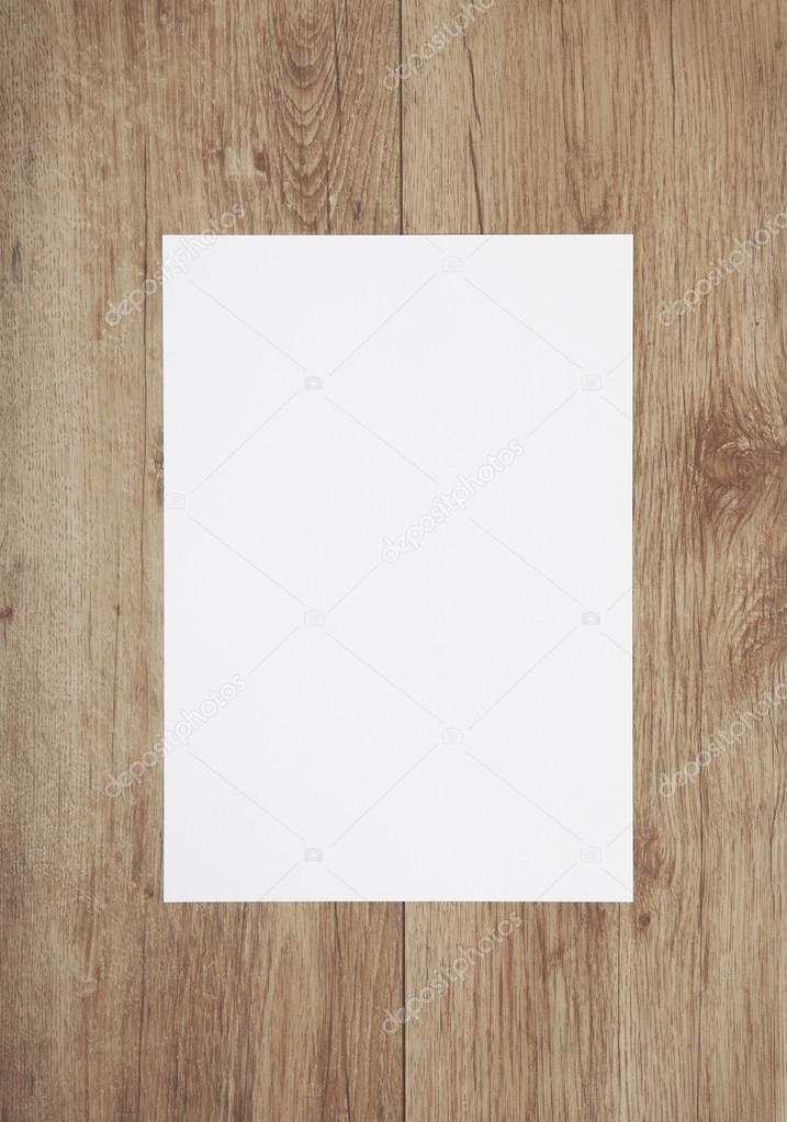 white sheet wooden background