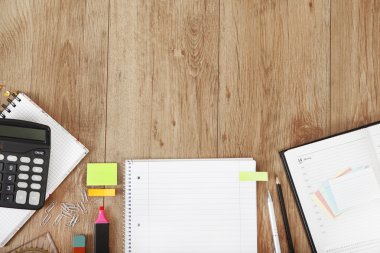 Not defteri Resepsiyon ahşap