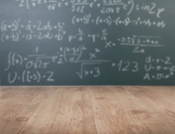 Fórmula matemática em chalkboard — Fotografia de Stock