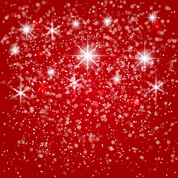 Vektör soyut kırmızı kış arka plan