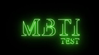 MBTI testi. Myers Briggs Tipi Belirteci. Psikolojik test sistemi.