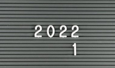Yılı 2021 'den 2022' ye değiştirme kavramı