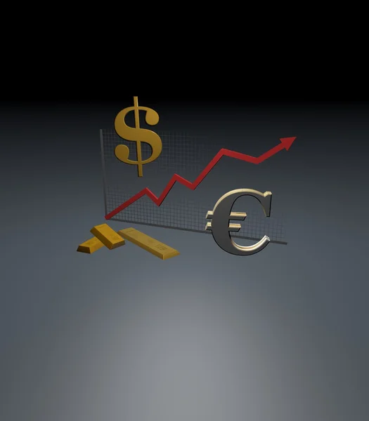 Euro gold — Stock Photo, Image