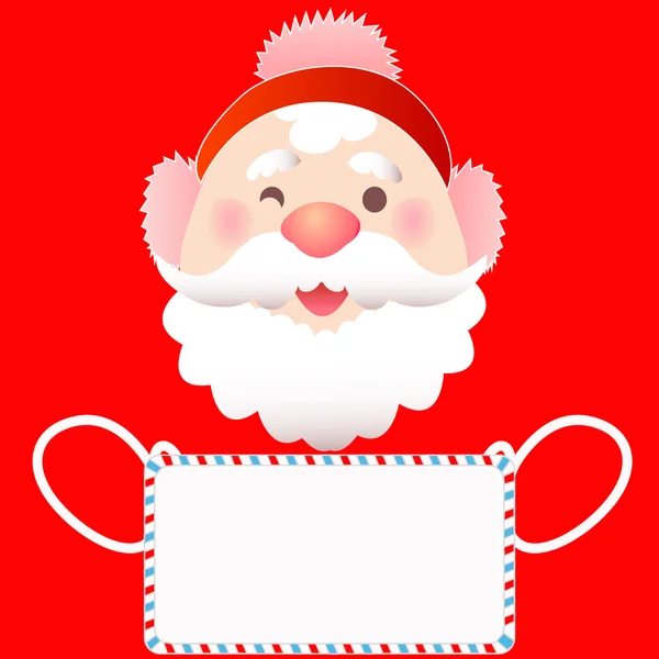 Carta a Santa Claus — Vector de stock