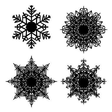 kar taneleri simgesi toplama