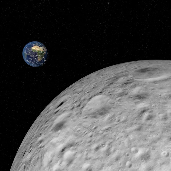 uzayda moon