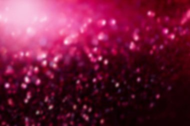 Bulanık görüntü Mor Parıltı klasik ışık arka planı. Festivaller ve kutlamalar için odağından çıkarıldı