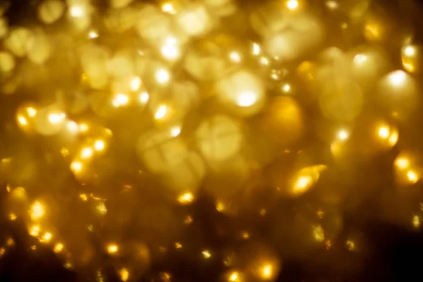 Abstraktes Gold Bunt Defokussierte Kreisförmige Fakula Abstrakter Hintergrund — Stockfoto