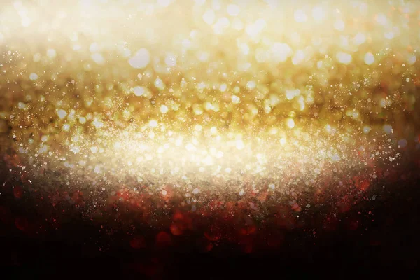 Gold Licht Festliche Weihnachten Hintergrund Abstrakte Funkelnde Helle Hintergrund Mit — Stockfoto