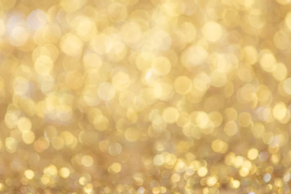 Gold Light Festive Christmas Background Abstract Twinkled Bright Background Bokeh — Stock Photo, Image