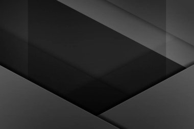 arkaplan siyah renk üst üste binen katman modern rengi kaplıyor. Çizim soyut geometrik