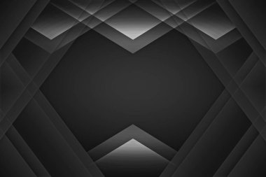 arkaplan siyah renk üst üste binen katman modern rengi kaplıyor. Çizim soyut geometrik