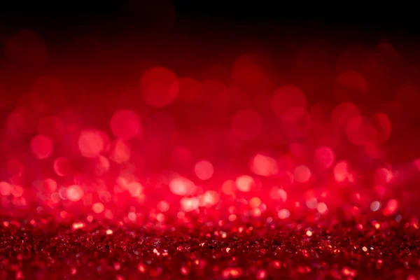 Czerwone Abstrakcyjne Światło Tło Rozmyty Bokeh Obraz Zdekoncentrowany Festiwalach Uroczystości Obraz Stockowy