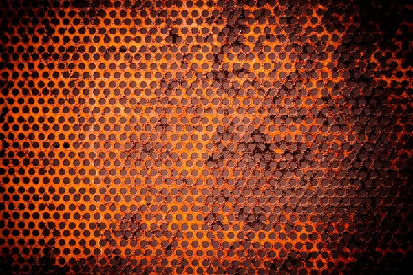 Rusted Background Texture Metal Gratings — Stock Photo, Image