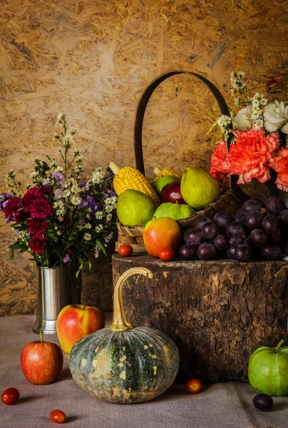 Stillleben mit Früchten. — Stockfoto