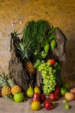 Meyvelerle dolu bir hayat.