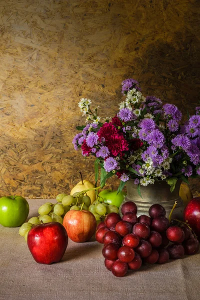 Stilleben med frukt. – stockfoto