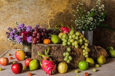 Meyvelerle dolu bir hayat.
