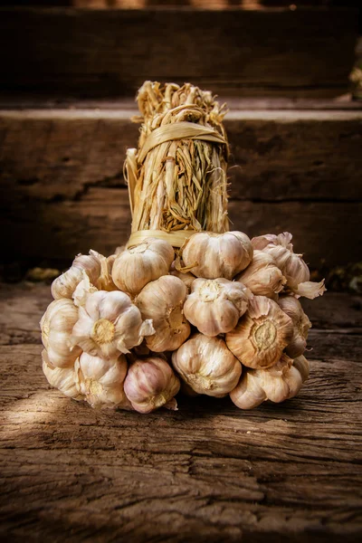 Still Life Composition With Garlic — Stock Photo, Image