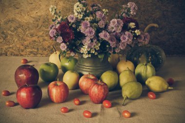 Meyvelerle dolu bir hayat.