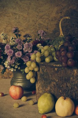 Meyvelerle dolu bir hayat.