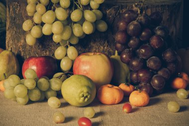 Meyvelerle dolu bir hayat.