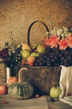 Meyvelerle dolu bir hayat.