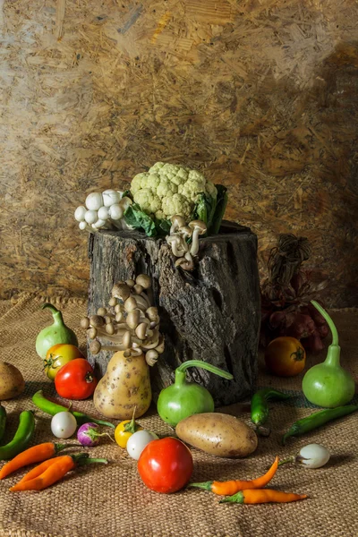 Nature morte Verdure, Erbe e Frutta — Foto Stock