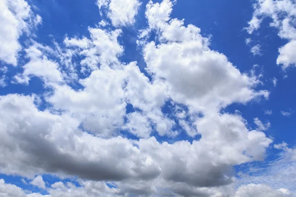 White clouds in blue sky Royalty Free Stock Images