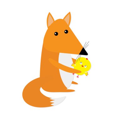 Arkadaşlar Fox ve tavuk