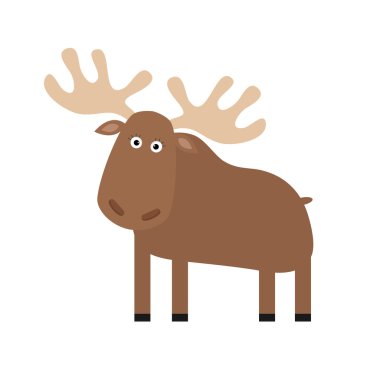 çizgi film komik geyik geyik karakteri