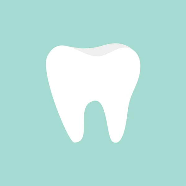 Icono del diente. Higiene dental oral . — Vector de stock