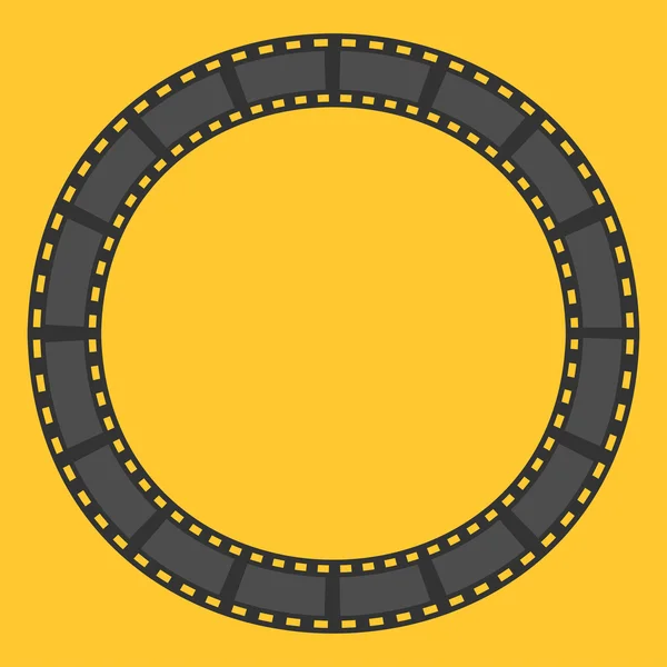 Рамка круглого круга . — стоковый вектор