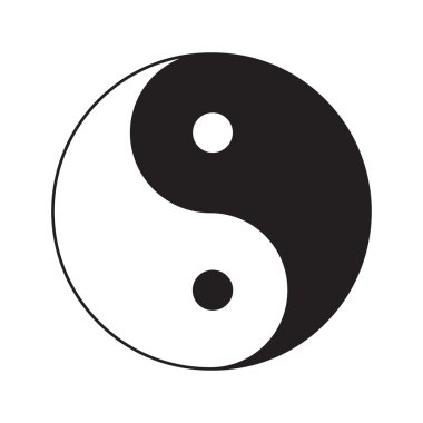 Yin yang işareti simgesi