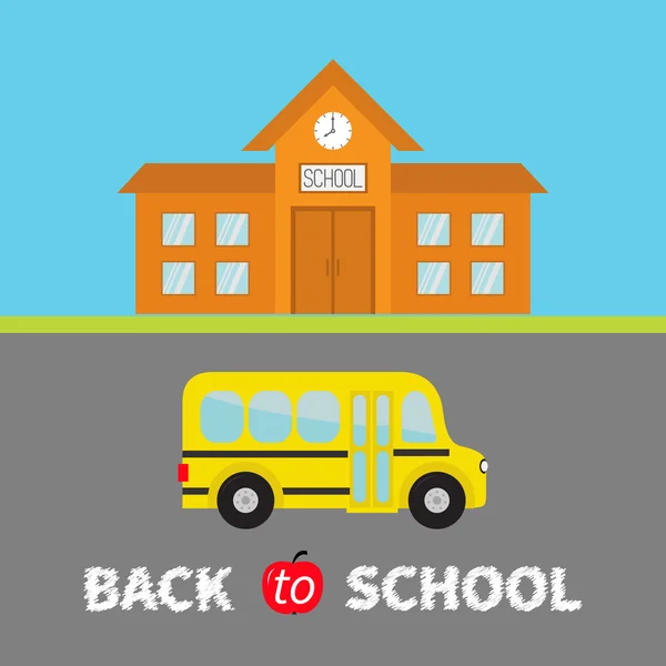 Back to school banner set — Stock Vector