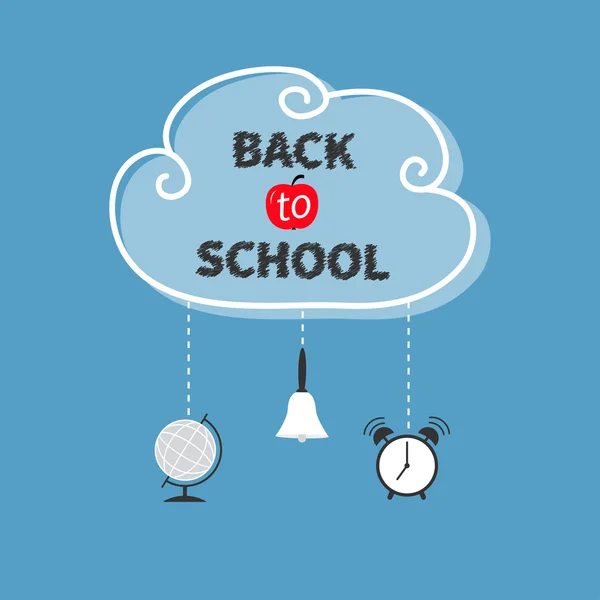 Back to school background — Stock Vector