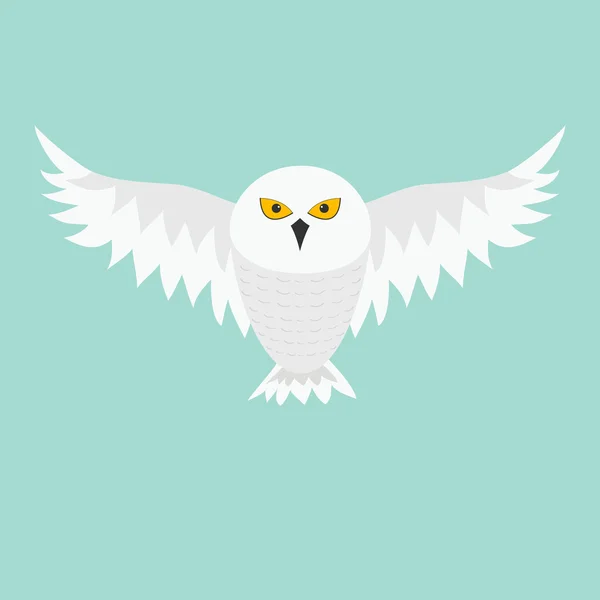 Hibou des neiges — Image vectorielle