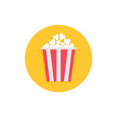 Düz dsign sinema simgesi 