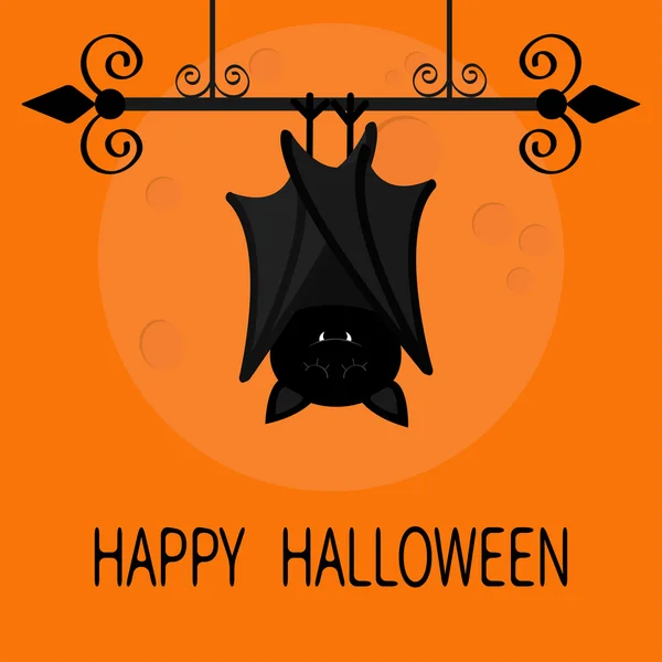 Feliz tarjeta de Halloween. — Archivo Imágenes Vectoriales