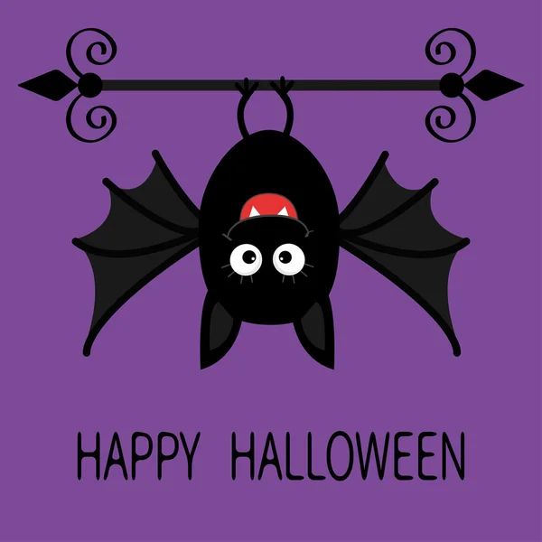 Szczęśliwego Halloween Card. — Wektor stockowy