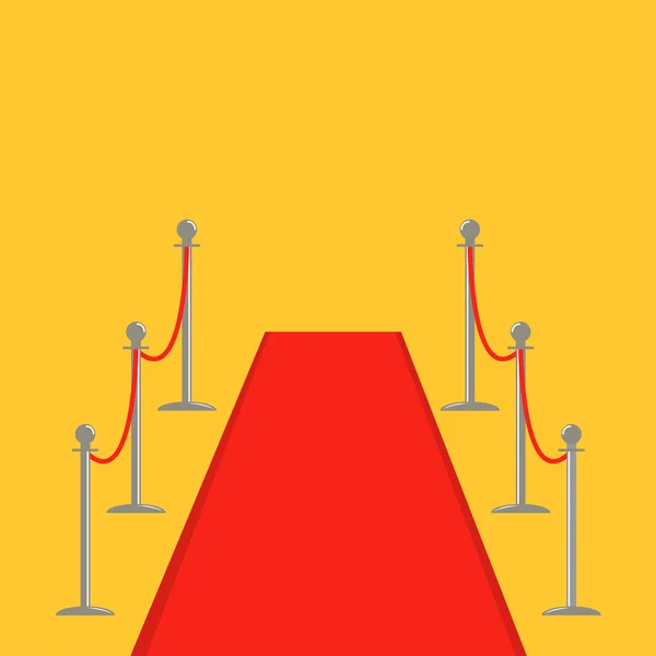 Design av röda mattan — Stock vektor