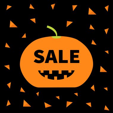 Dişleri ile sevimli komik gülümseyen kabak.  