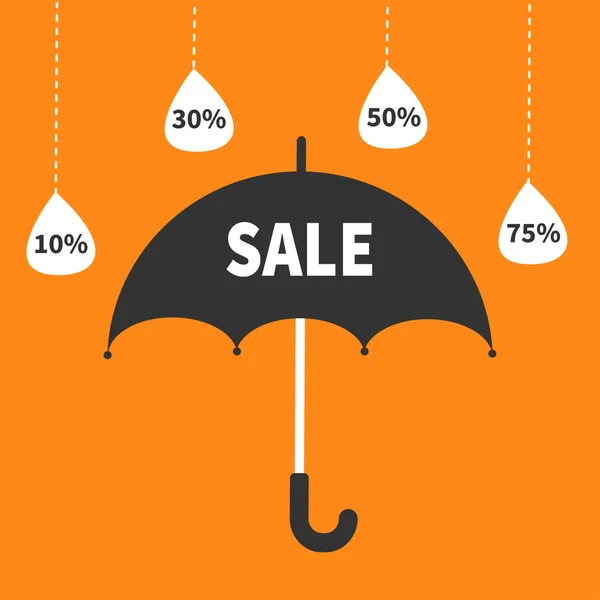 Monsoon season offer. — Stock Vector