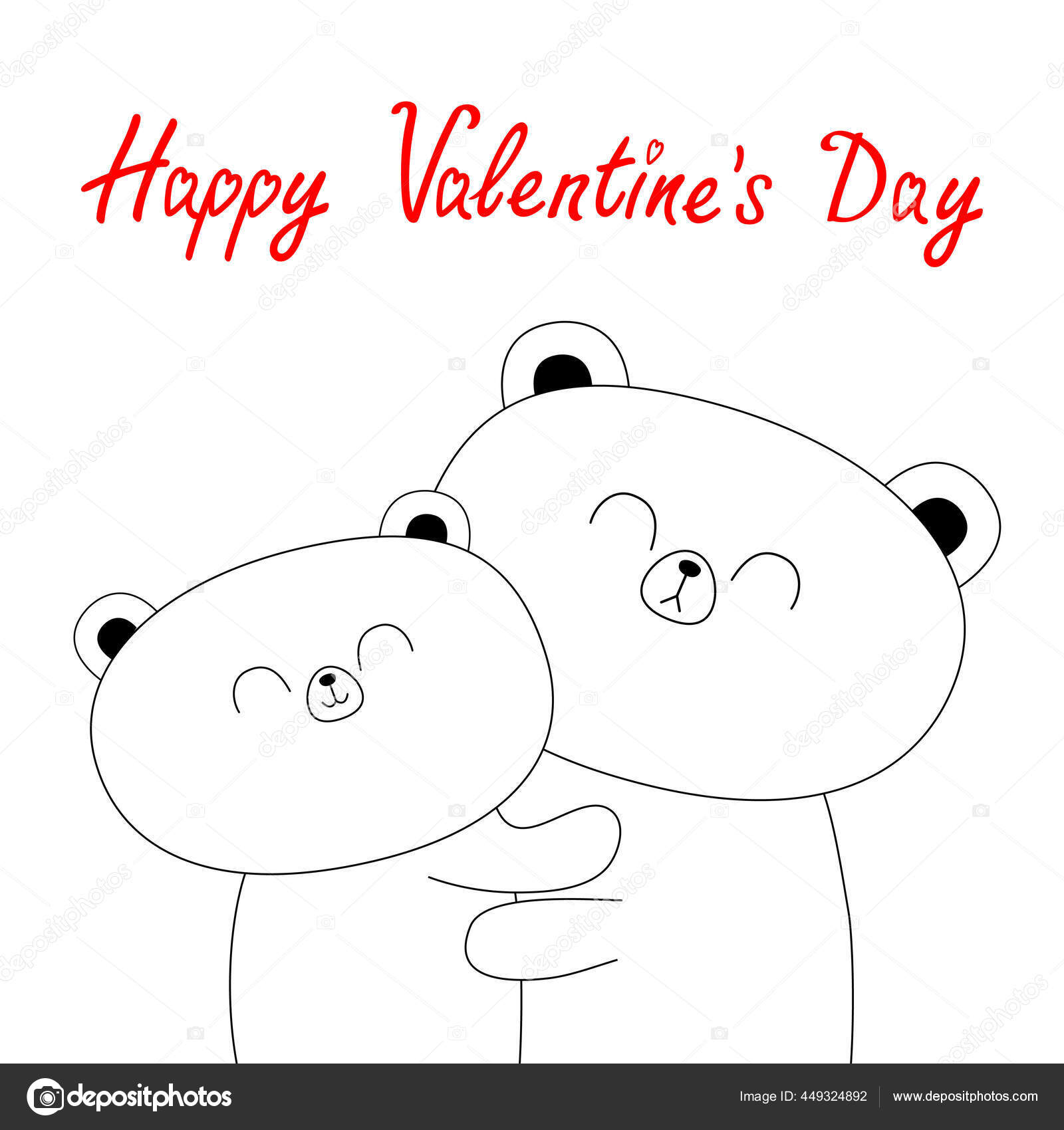 Feliz Dia Dos Namorados Urso Abraçando Família Casal Abraço Abraço Vetor de  stock de ©worldofvector 449324892, image size:1600x1700