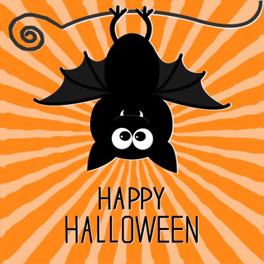 Mutlu Cadılar Bayramı Kartı.